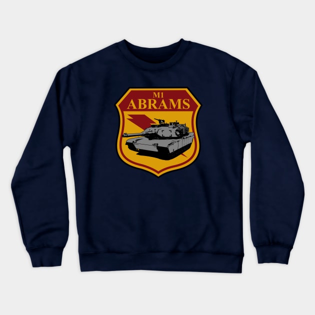 M1 Abrams Patch Crewneck Sweatshirt by TCP